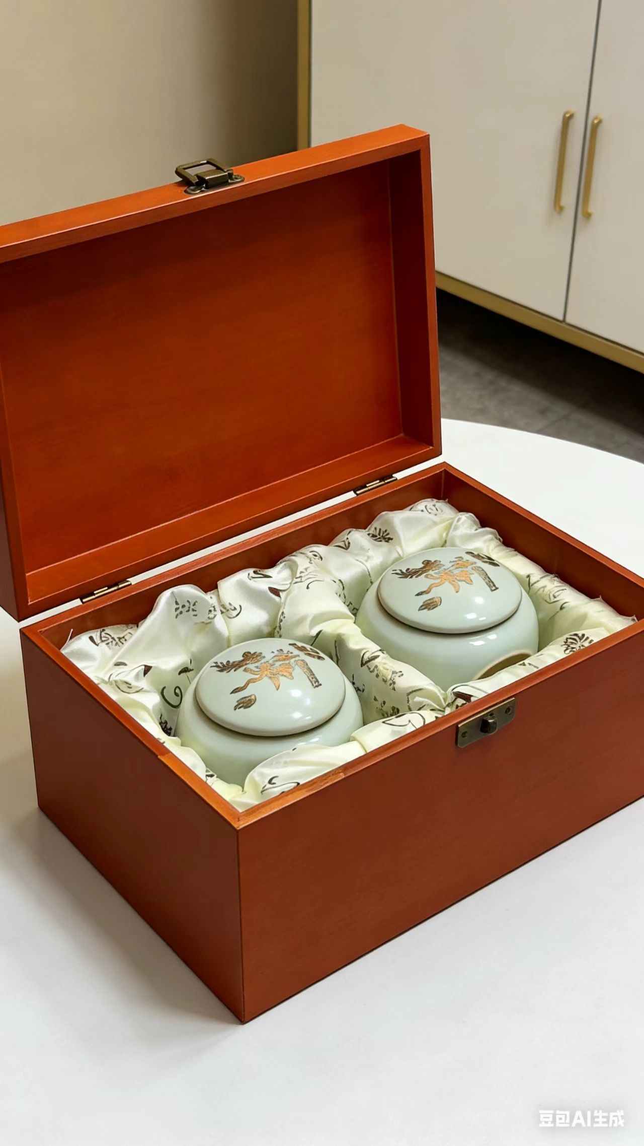 白毫银针茶叶礼盒高档木质陶瓷罐包装盒普洱福鼎白茶木盒 (2).jpg